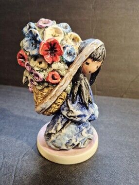 Goebel DeGrazia "Beautiful Burden" Girl 1986 Western Germany 6.25" No Box